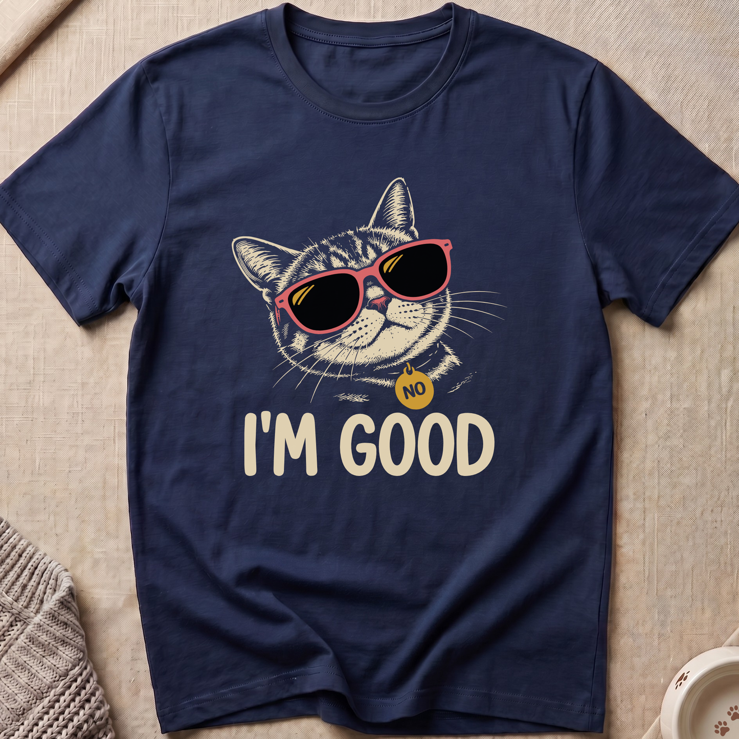 I’m Good Snarky Cat T-Shirt