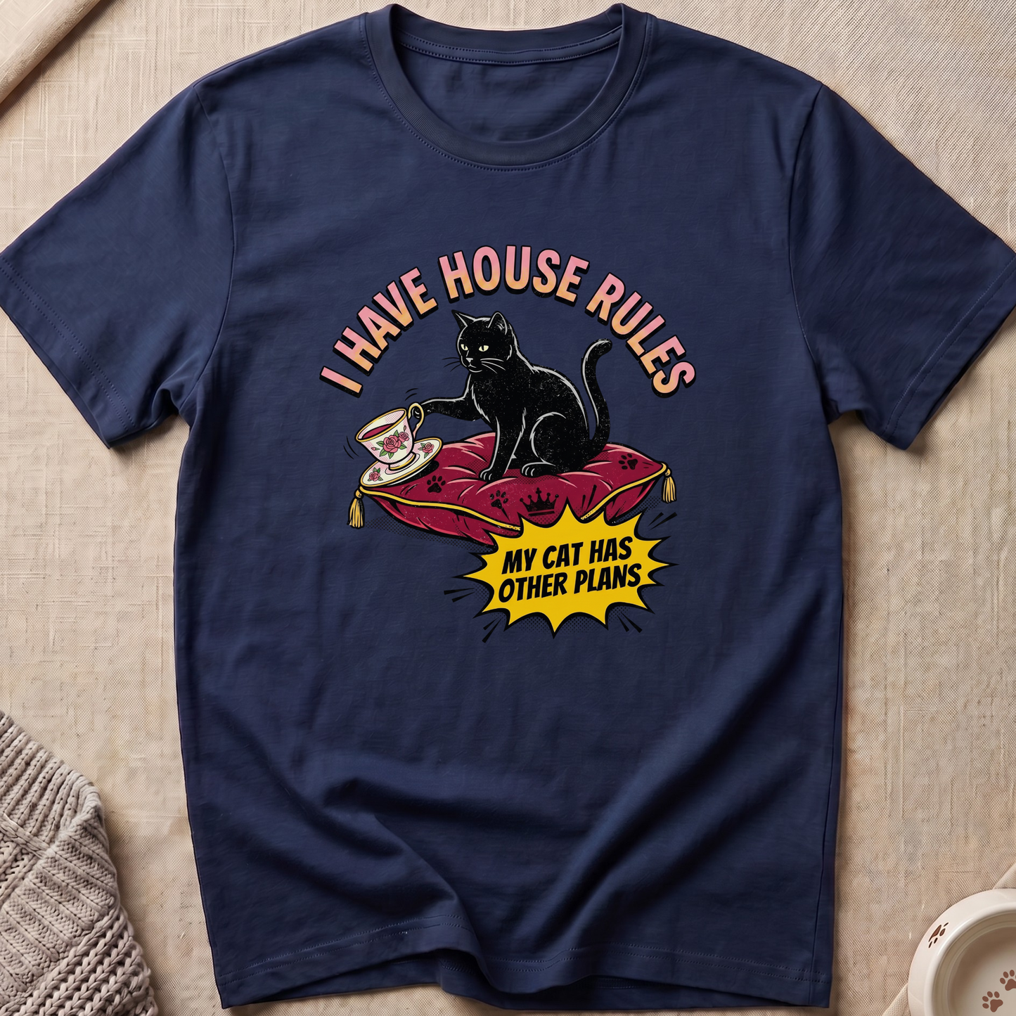 Other Plans Snarky Cat T-Shirt