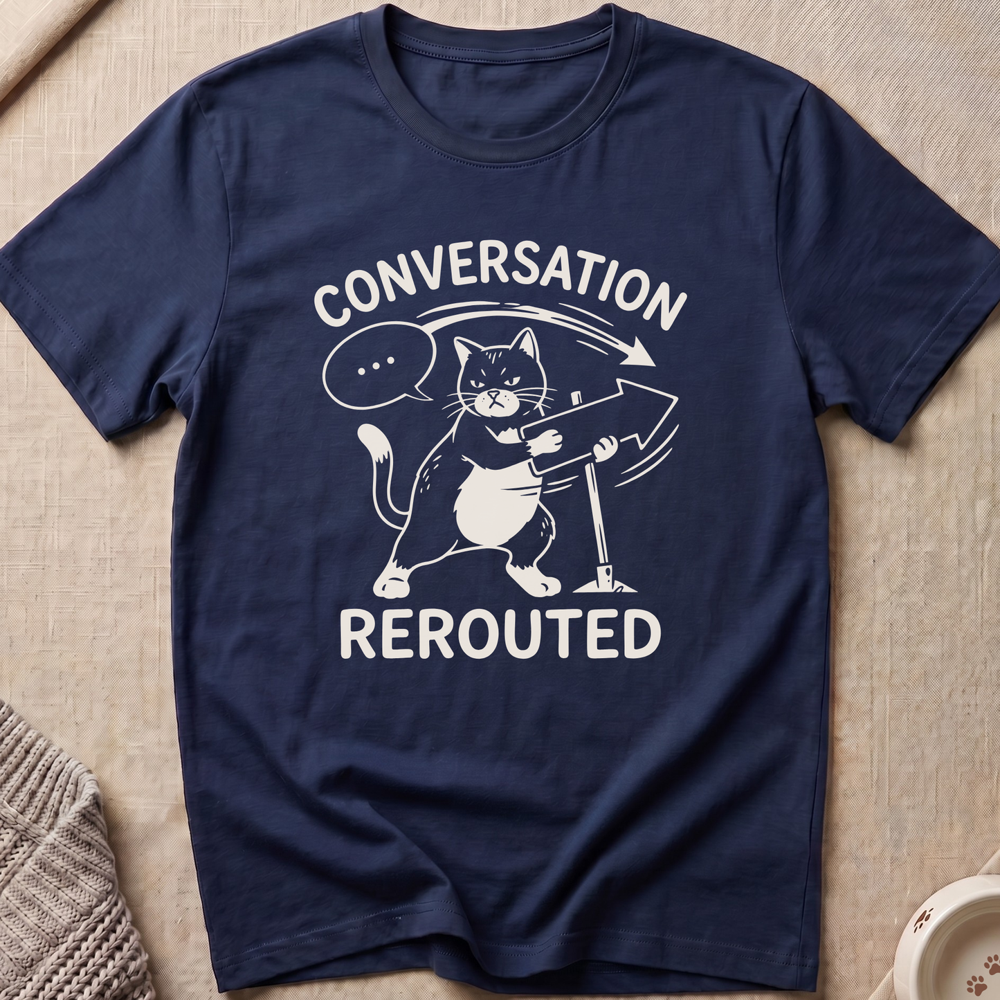 Conversation Rerouted T-Shirt