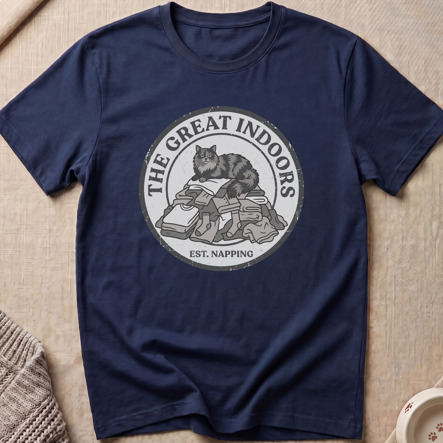 The Great Indoors Cat T-Shirt