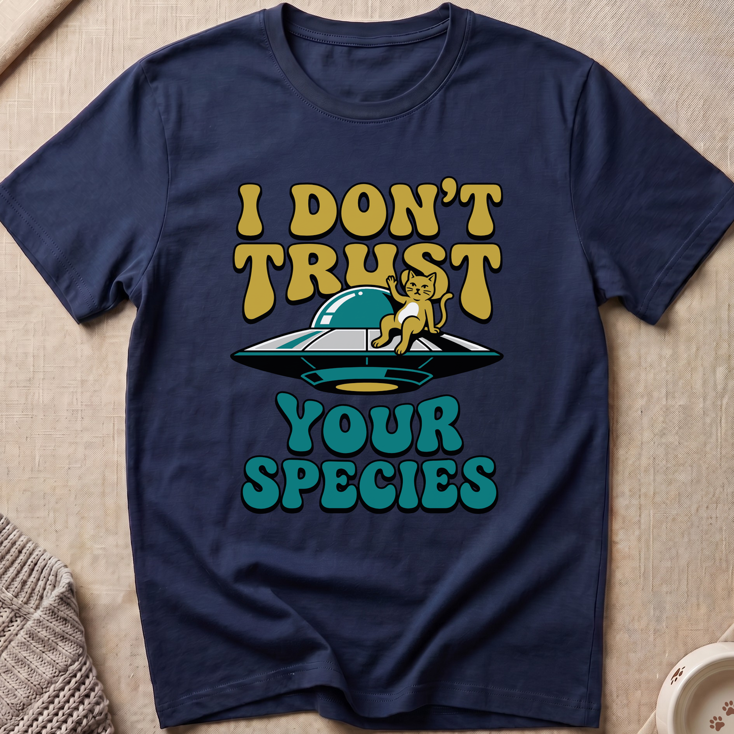 Trust Issues Snarky Cat T-Shirt