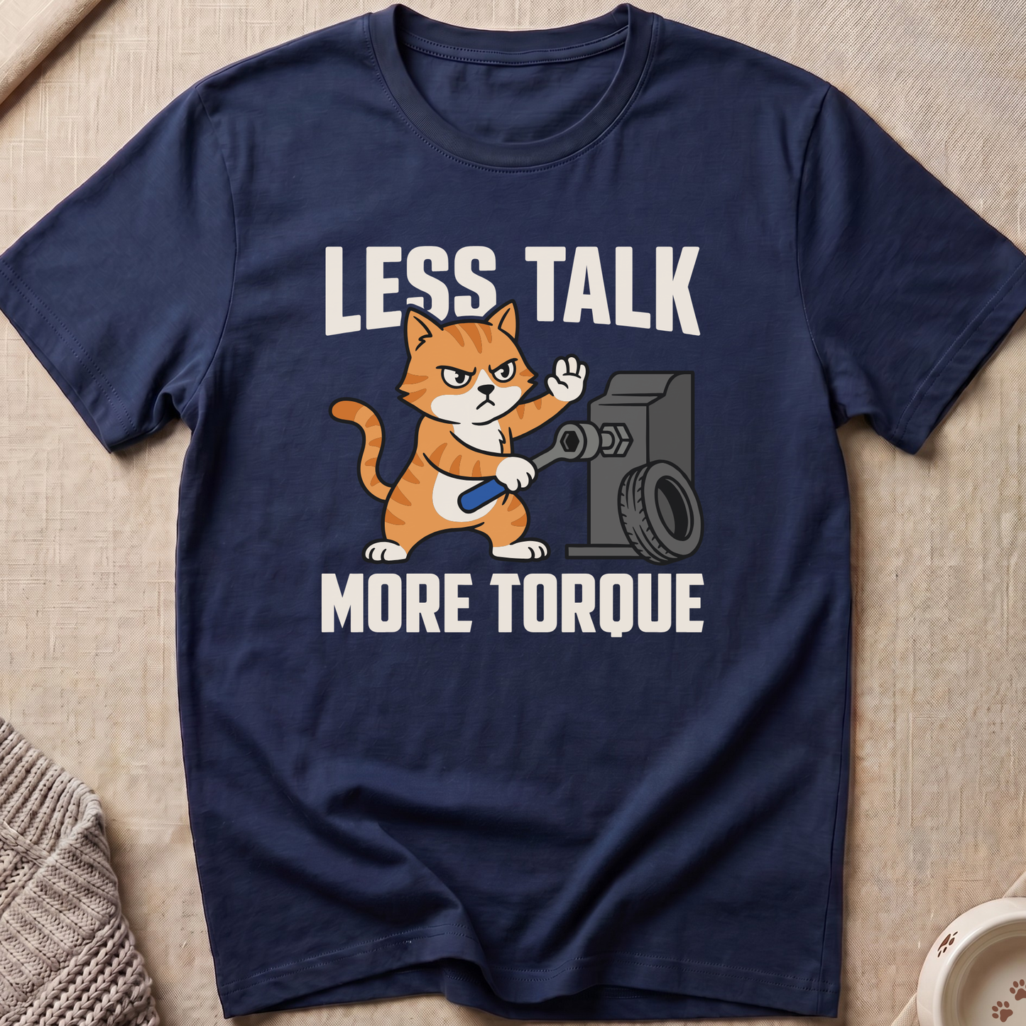More Torque Snarky Cat T-Shirt