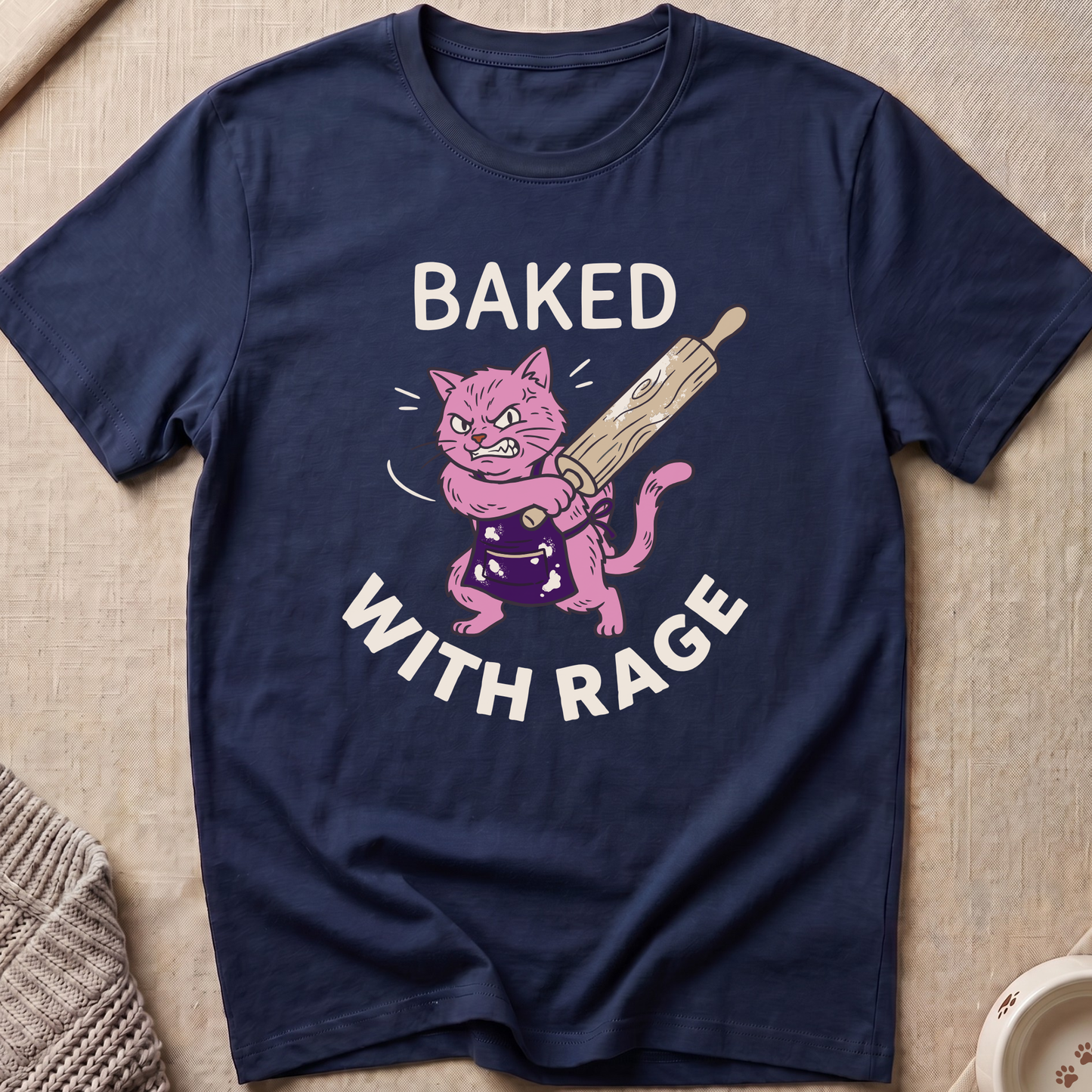 Baked With Rage Cat T-Shirt