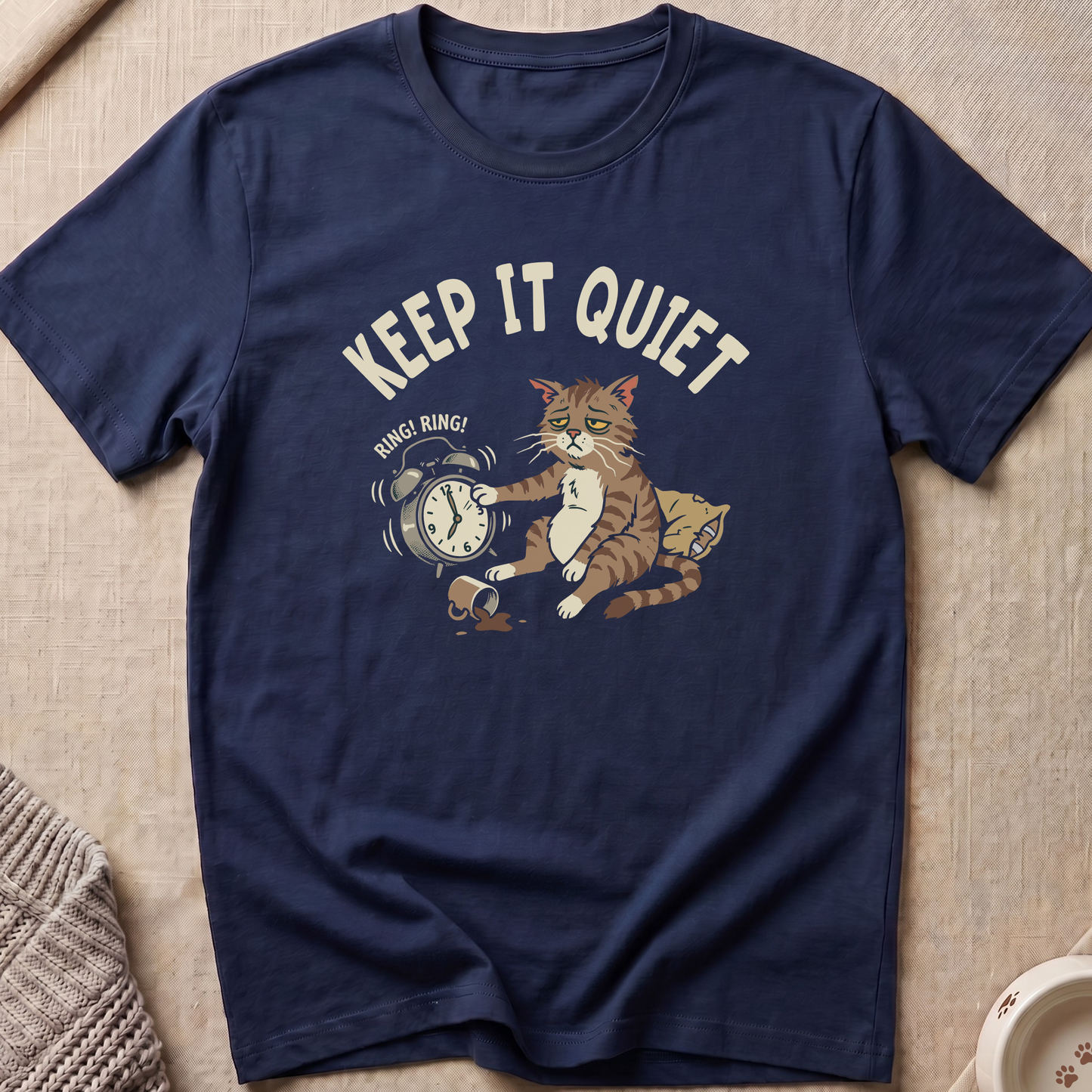 Keep It quiet Cat T-Shirt