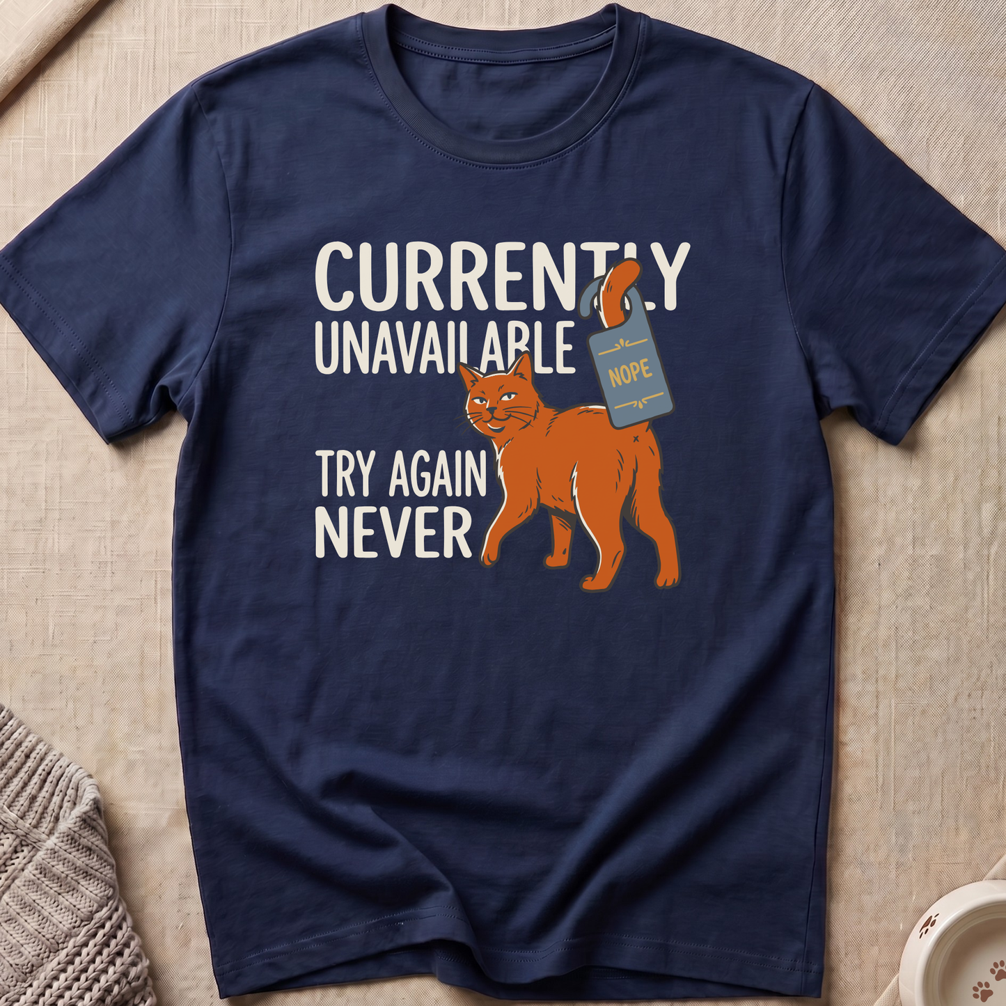 Currently Unavailable Cat T-Shirt