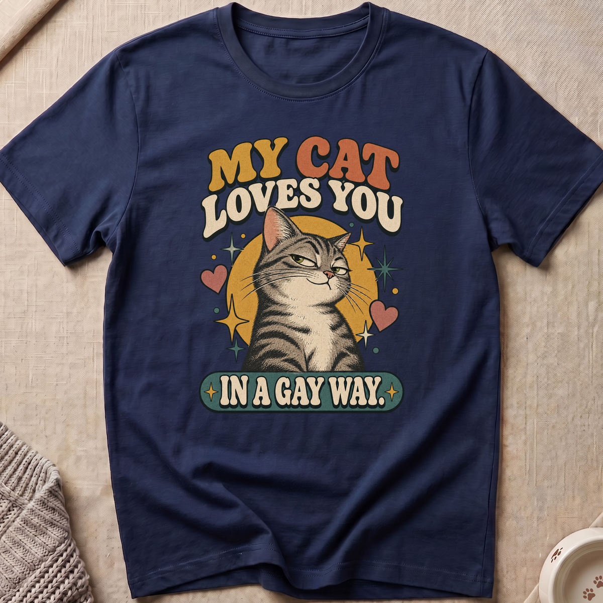 My Cat Loves You T-Shirt