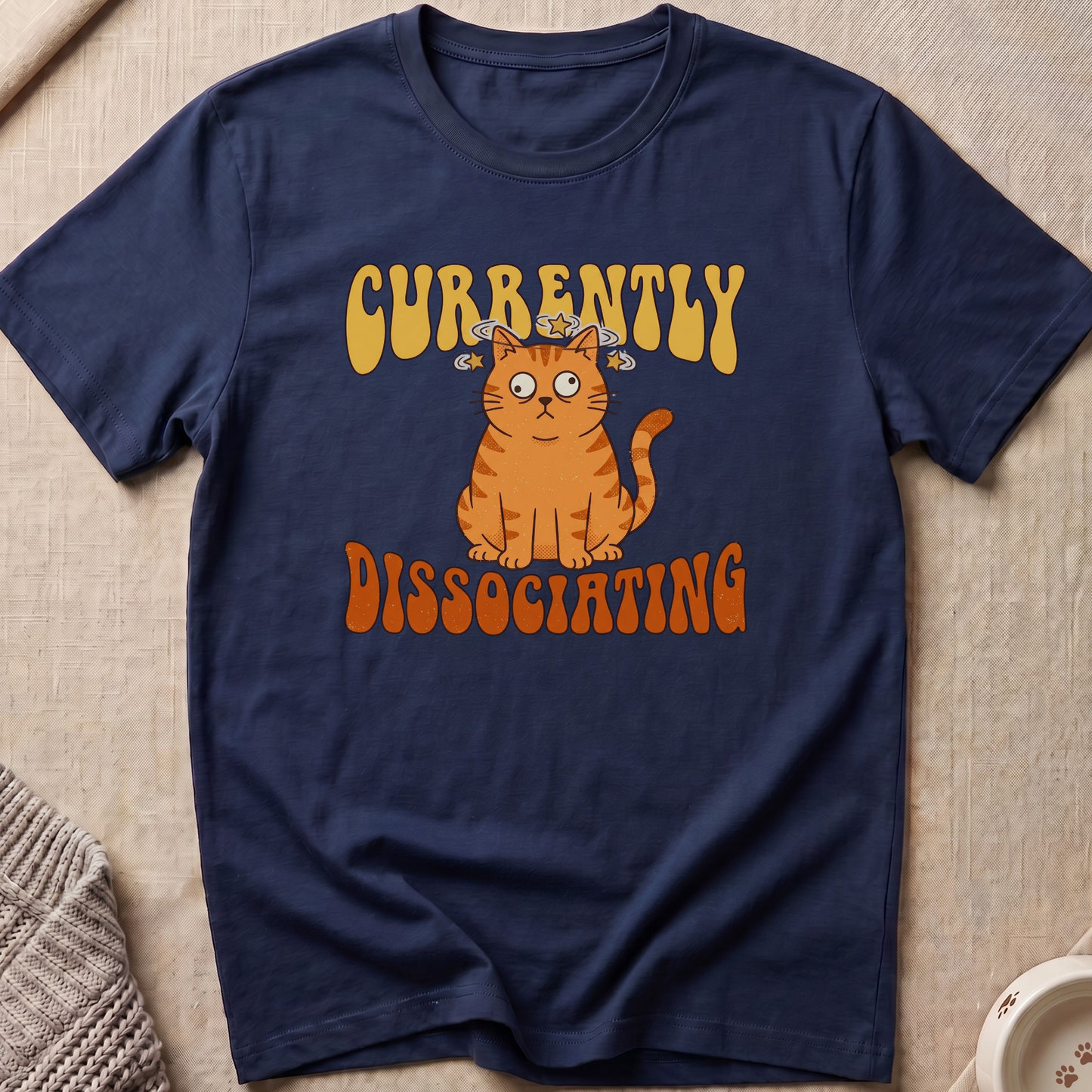 Dissociating Snarky Cat T-Shirt
