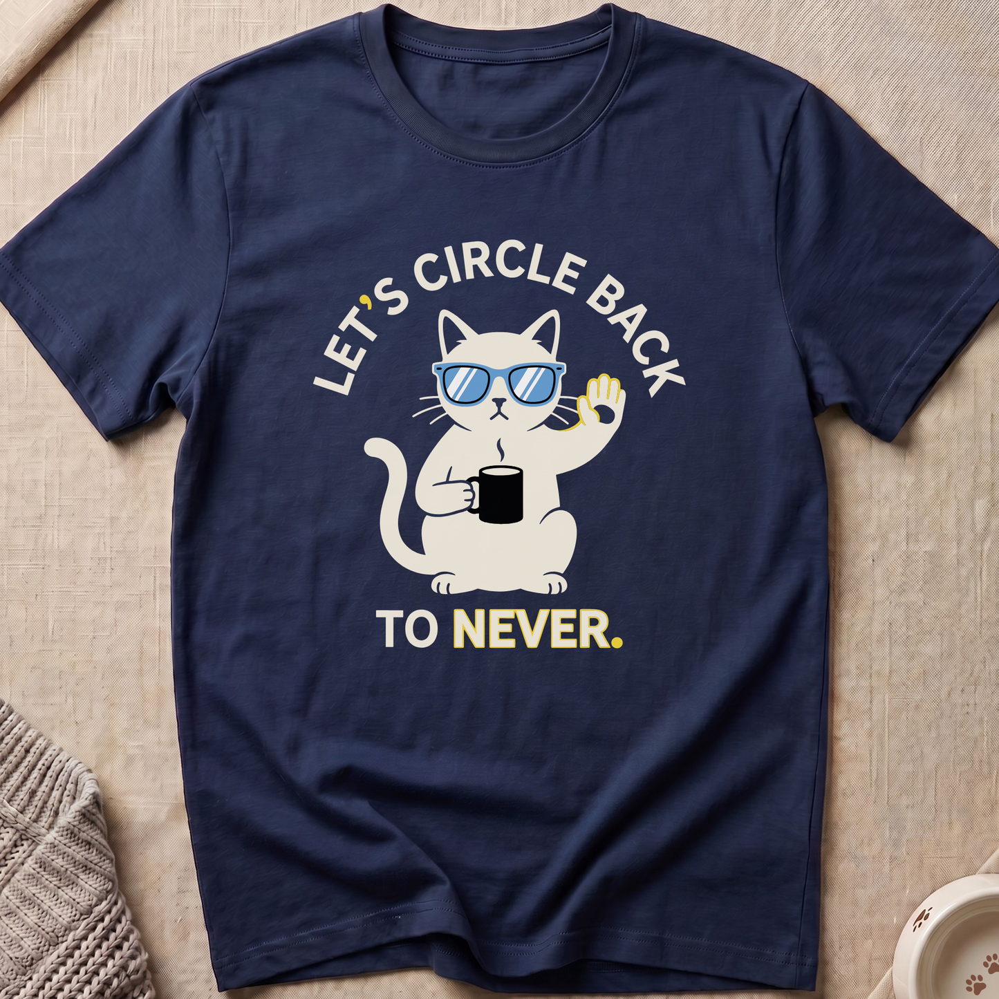 Corporate Escape Snarky Cat T-Shirt