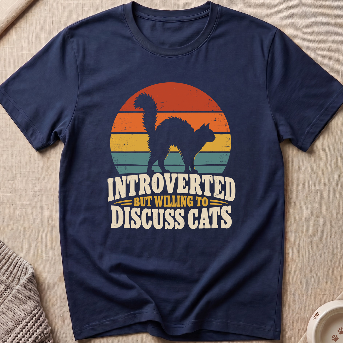 Introverted Cat T-Shirt