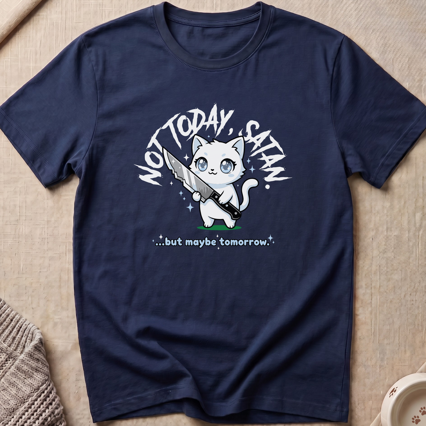 Maybe Tomorrow Cat T-Shirt