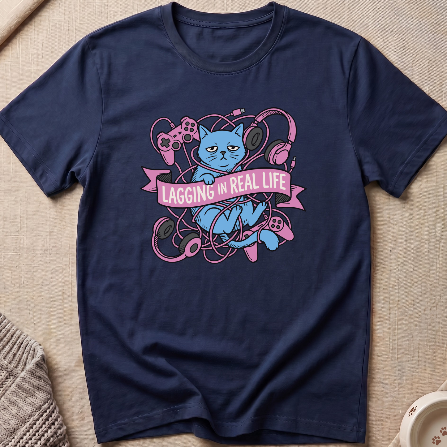 Lagging Cat T-Shirt