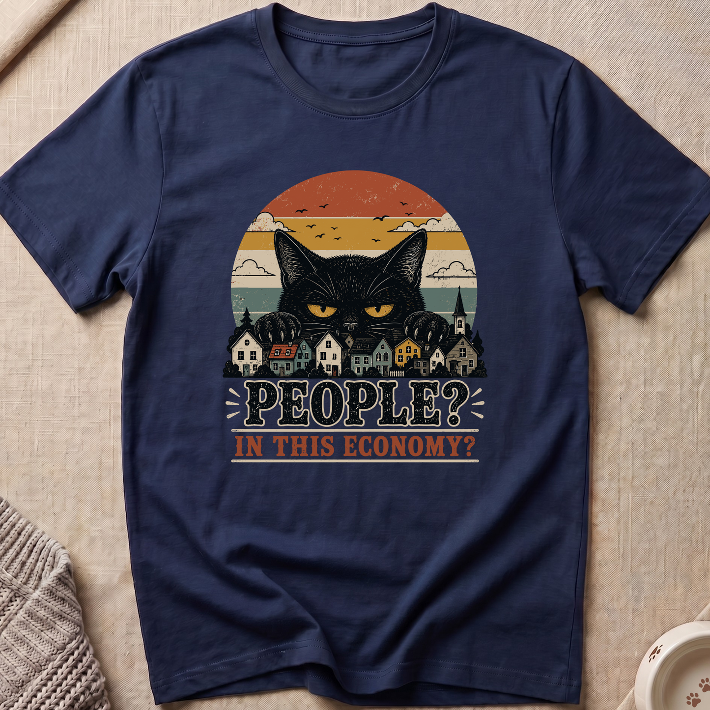 People In This Economy Cat T-Shirt