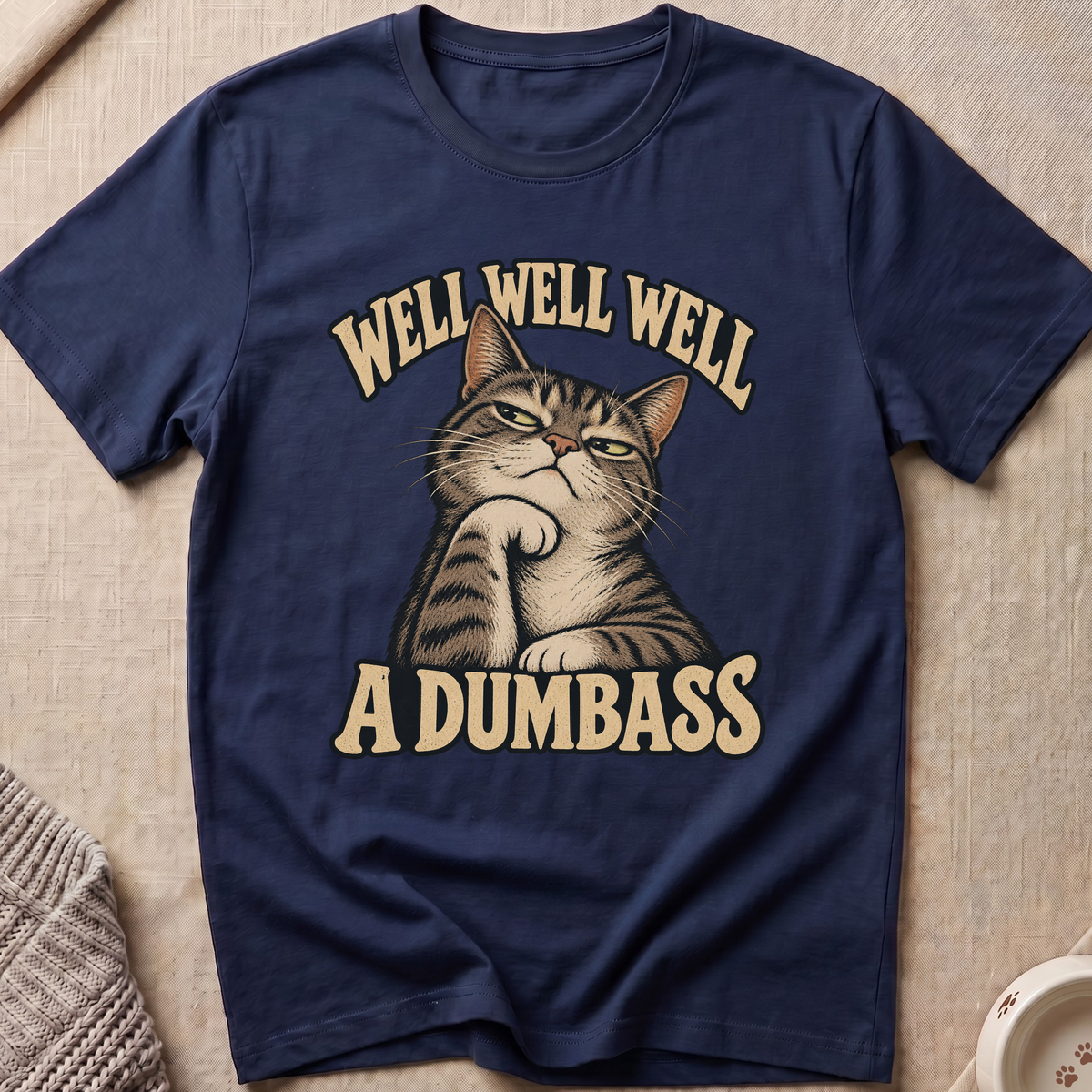 Well Well Well Cat T-Shirt