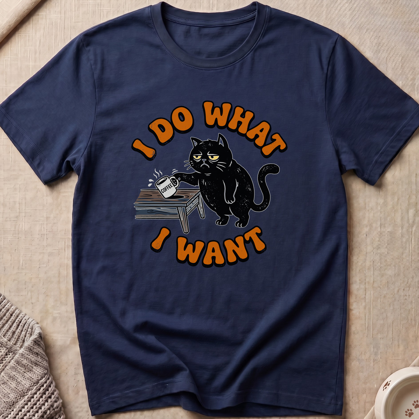 I Do What I Want Cat T-Shirt