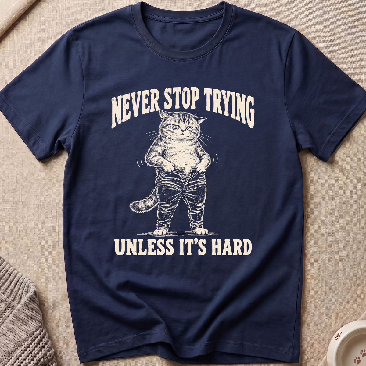 Never Stop Trying T-Shirt