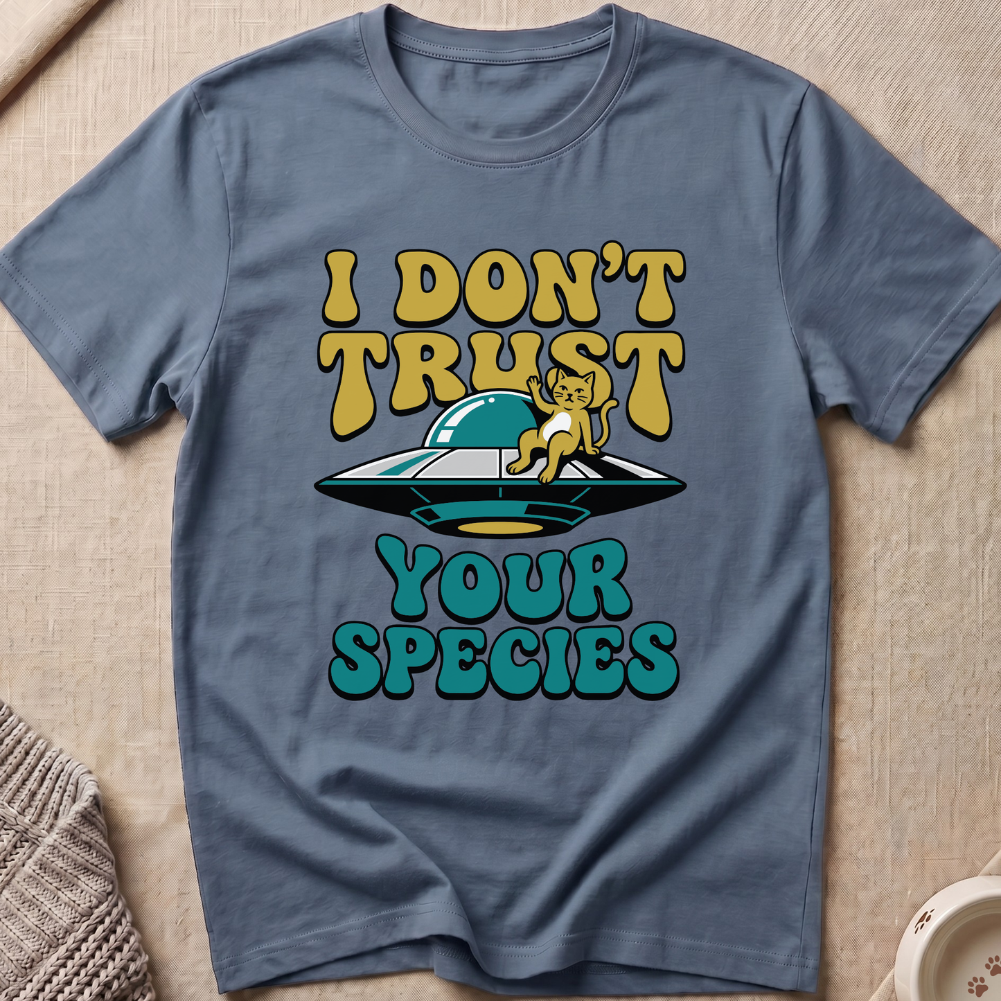 Trust Issues Snarky Cat T-Shirt