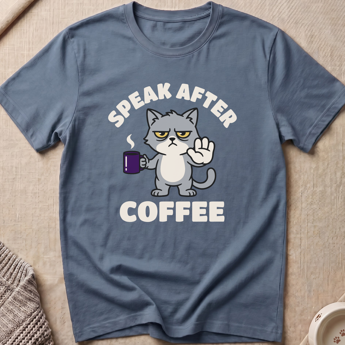 Speak After Coffee T-Shirt