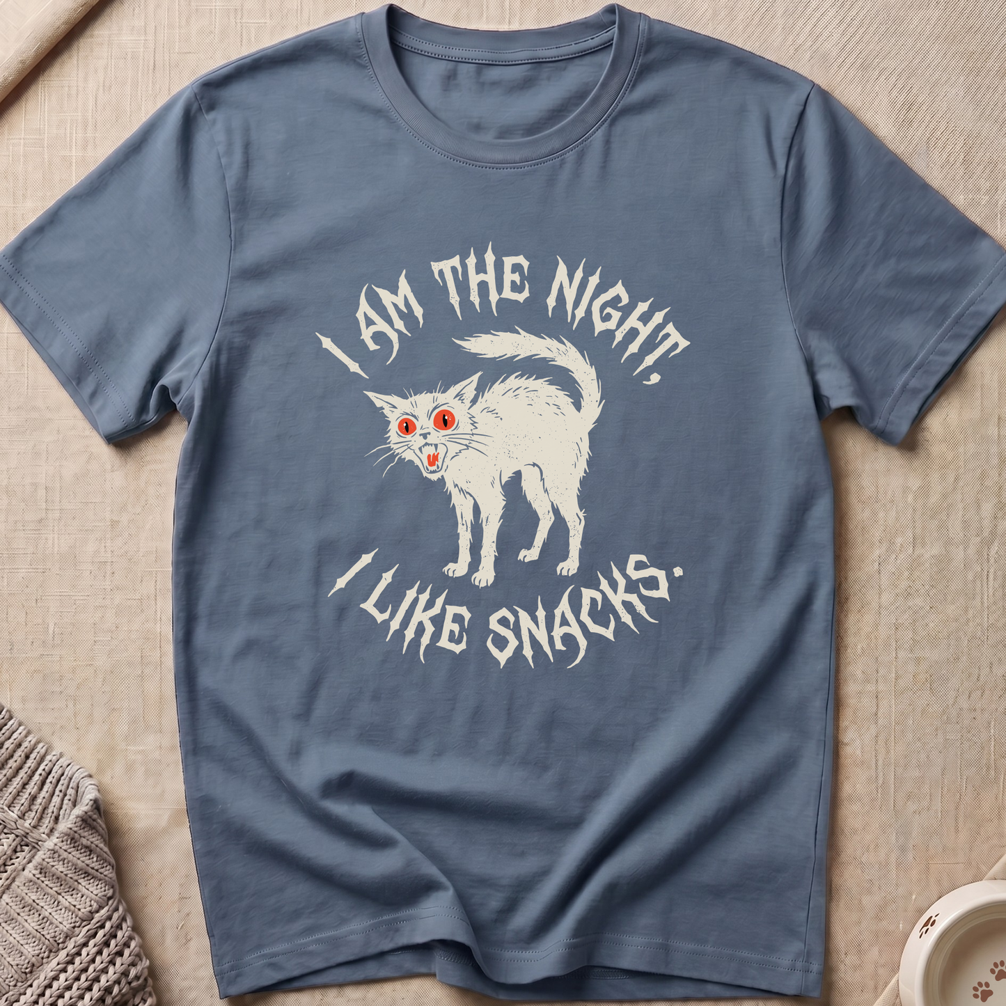 I Am The Night Snarky Cat T-Shirt