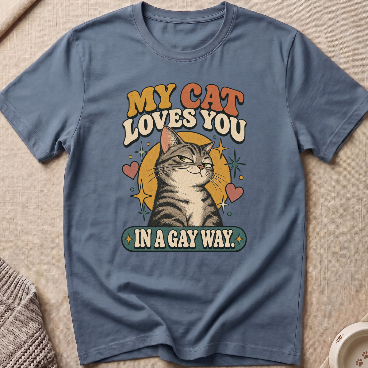My Cat Loves You T-Shirt
