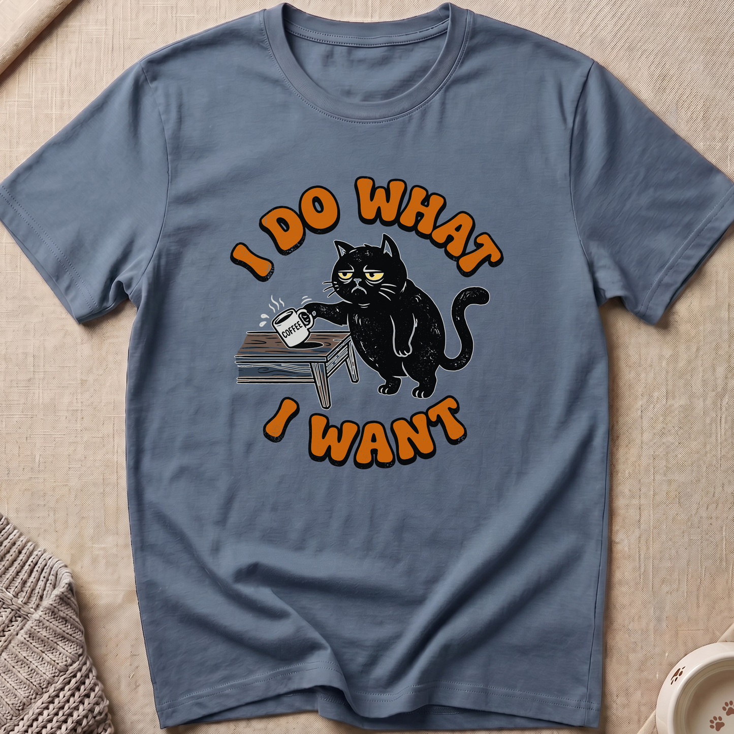 I Do What I Want Cat T-Shirt