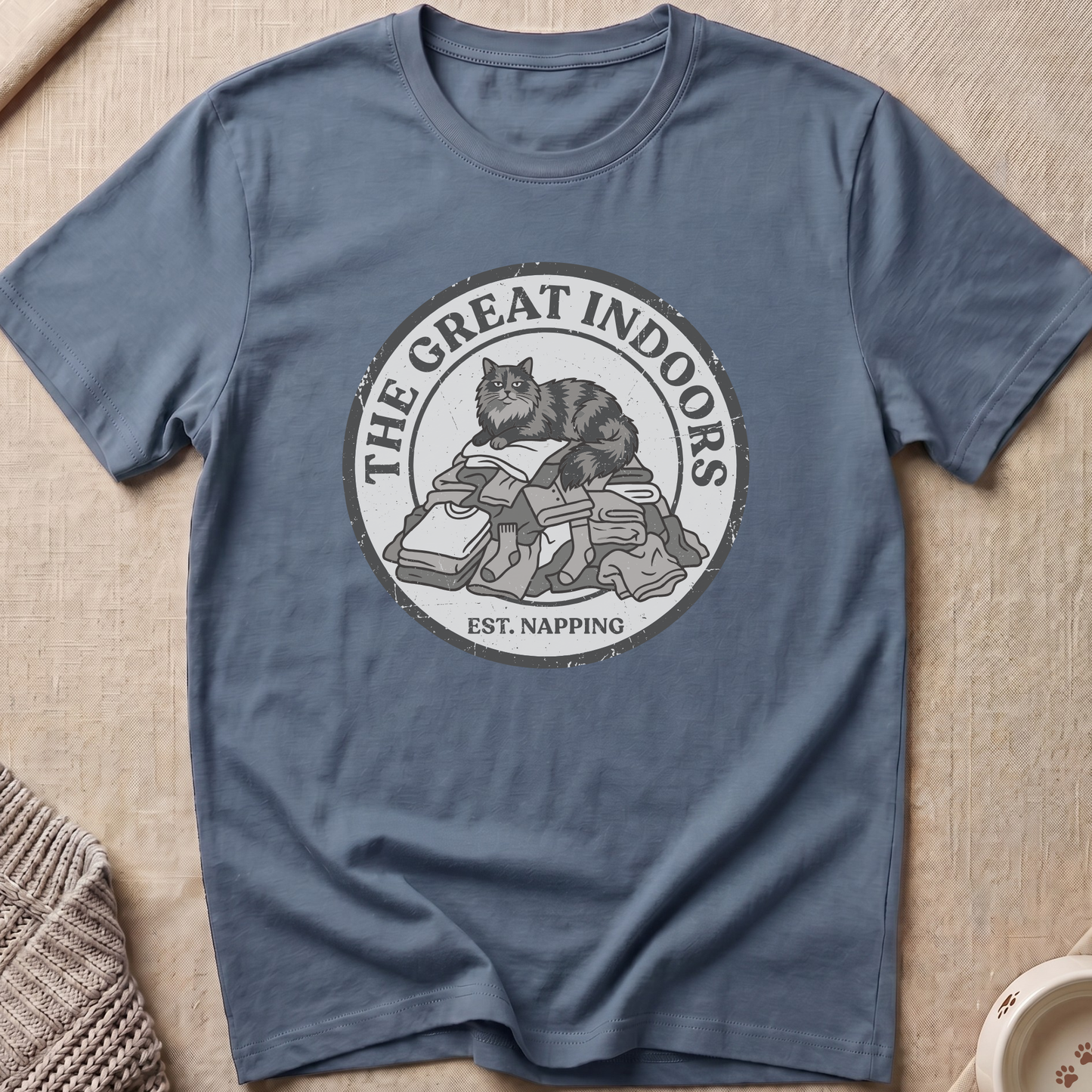 The Great Indoors Cat T-Shirt