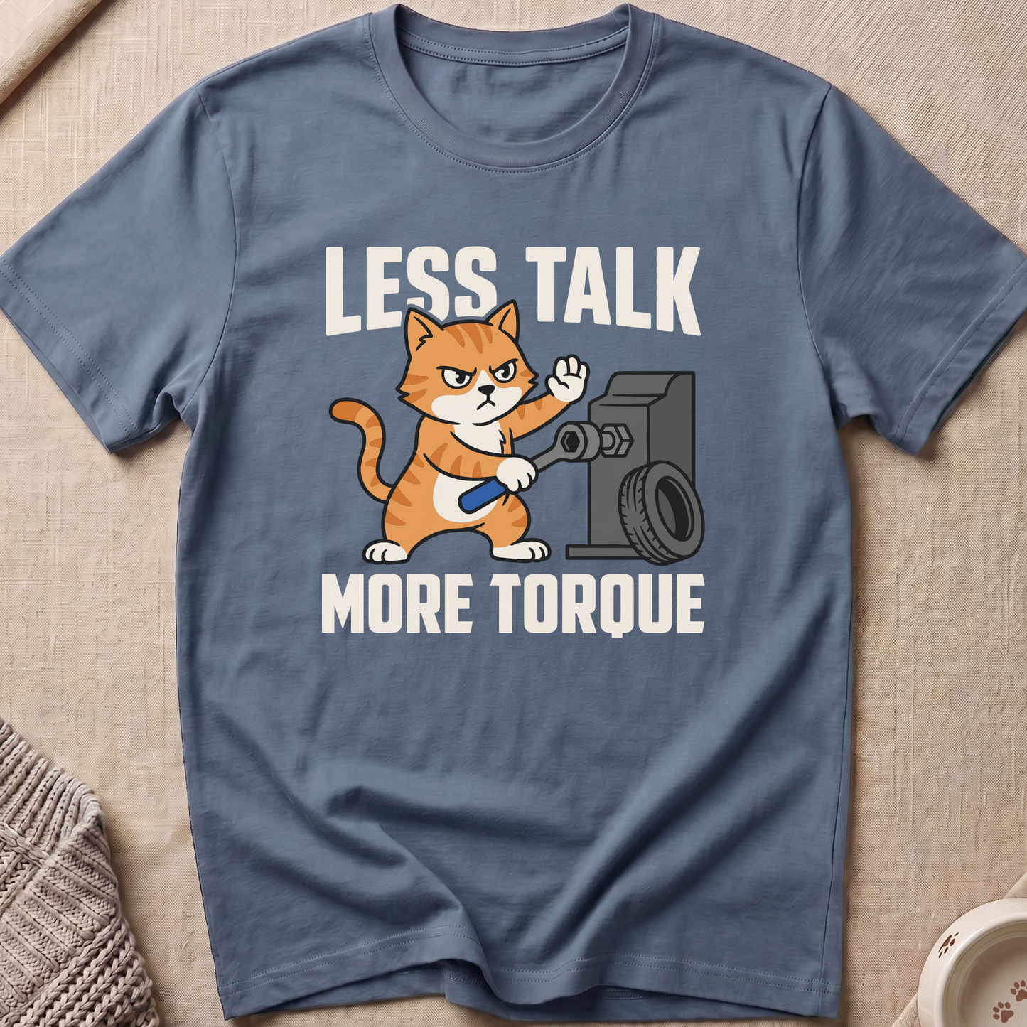 More Torque Snarky Cat T-Shirt