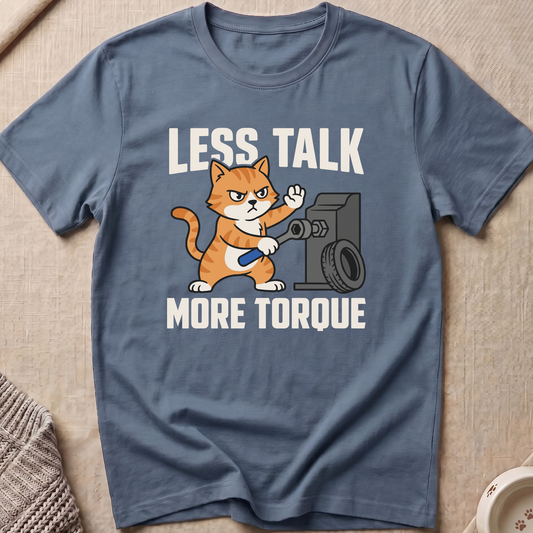 More Torque Snarky Cat T-Shirt
