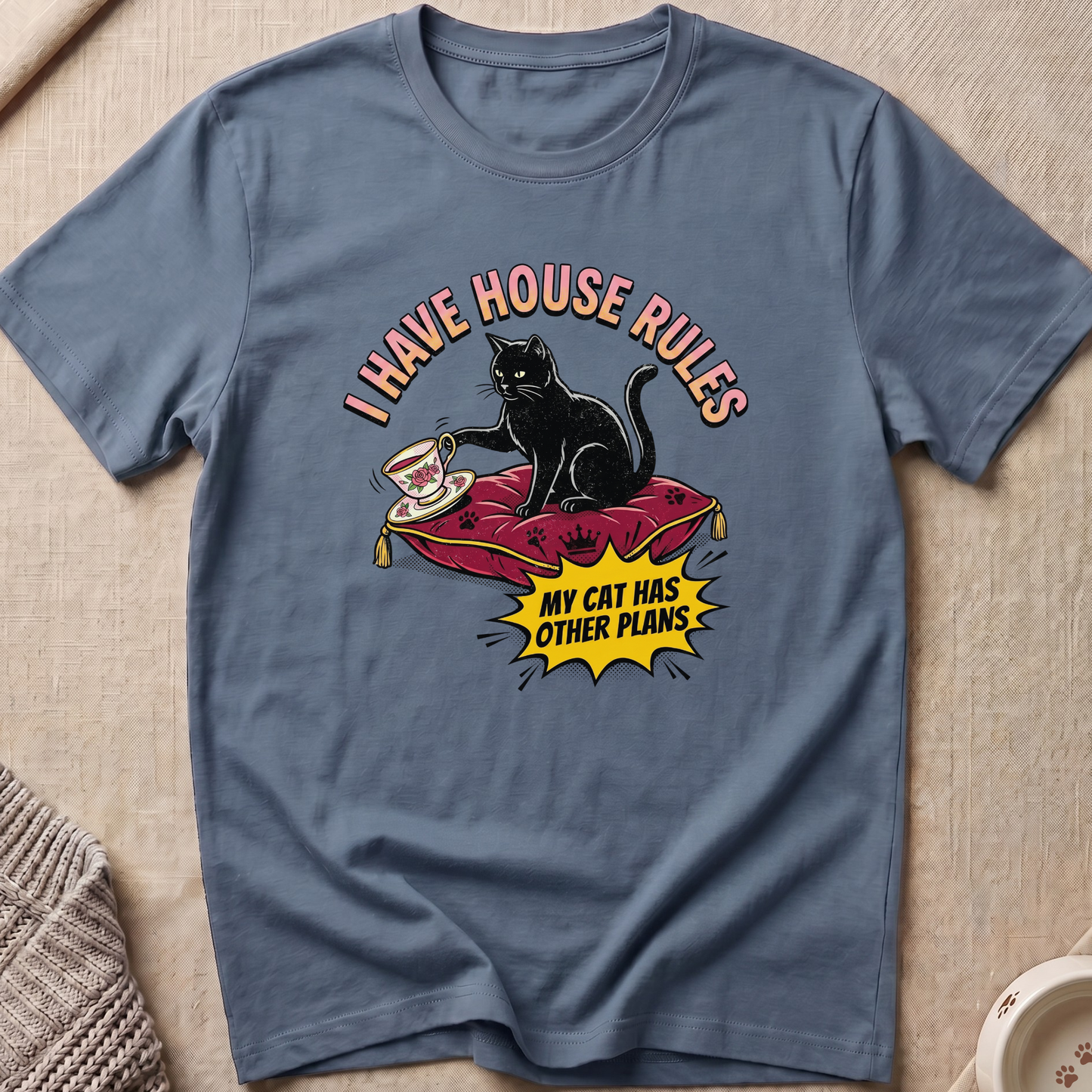 Other Plans Snarky Cat T-Shirt