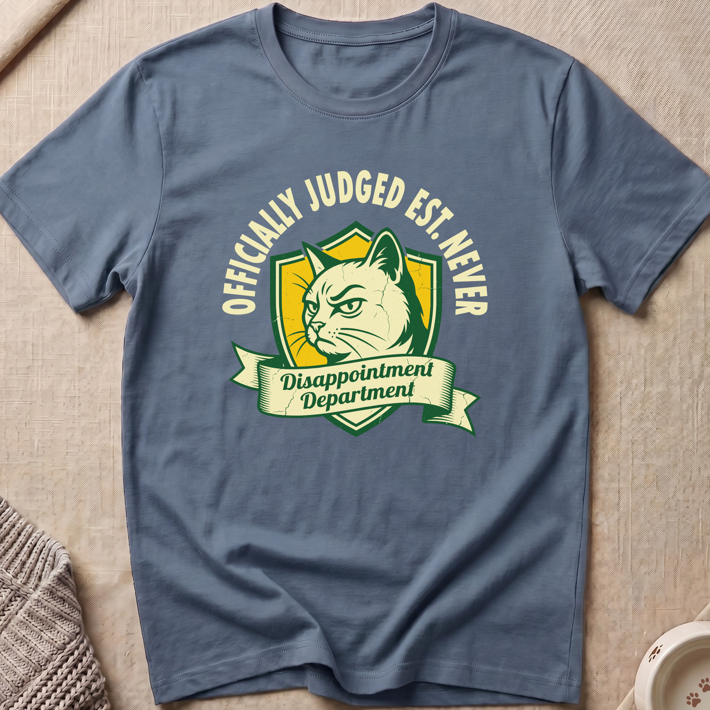 Officially Judged Cat T-Shirt