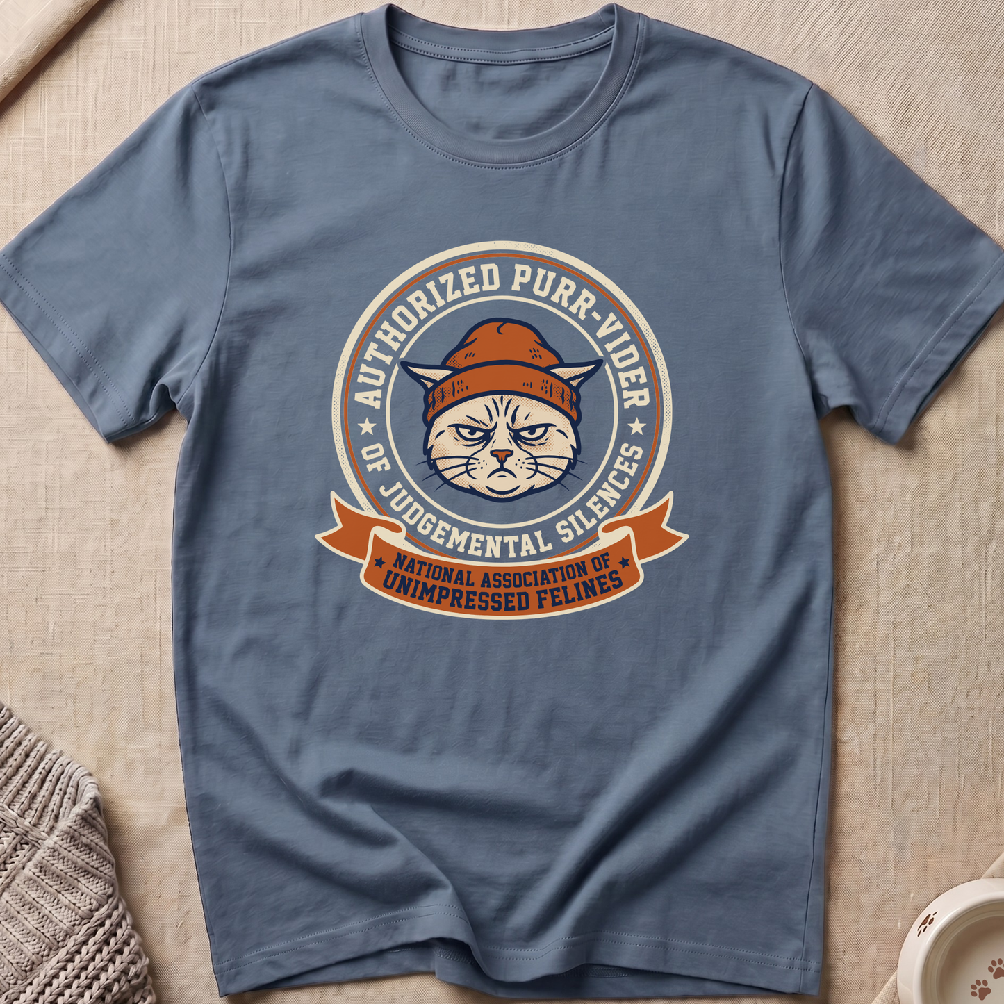 Authorized Purr-Vider Cat T-Shirt