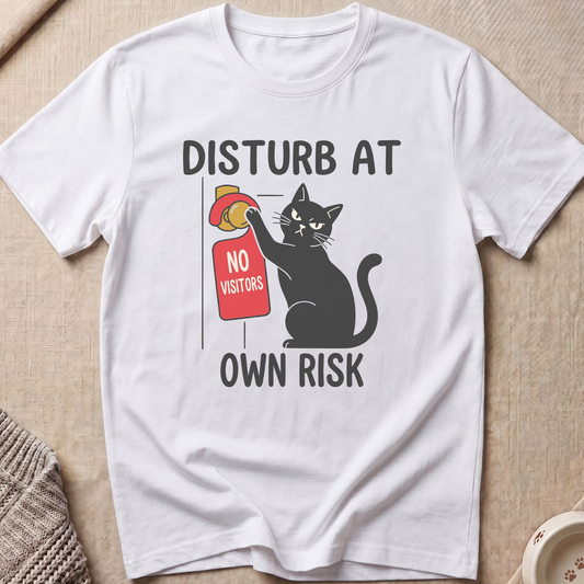 Own Risk Snarky Cat T-Shirt