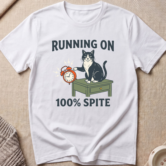 100% Spite Snarky Cat T-Shirt