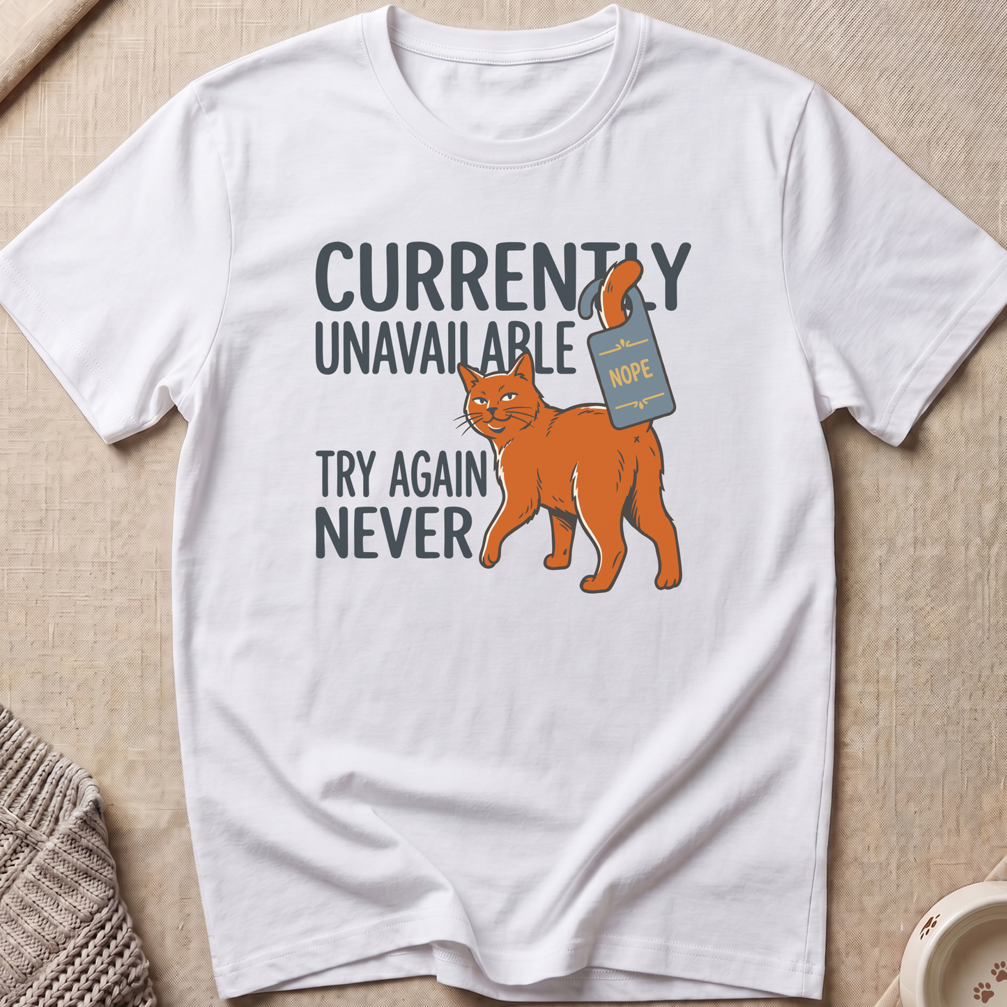Currently Unavailable Cat T-Shirt