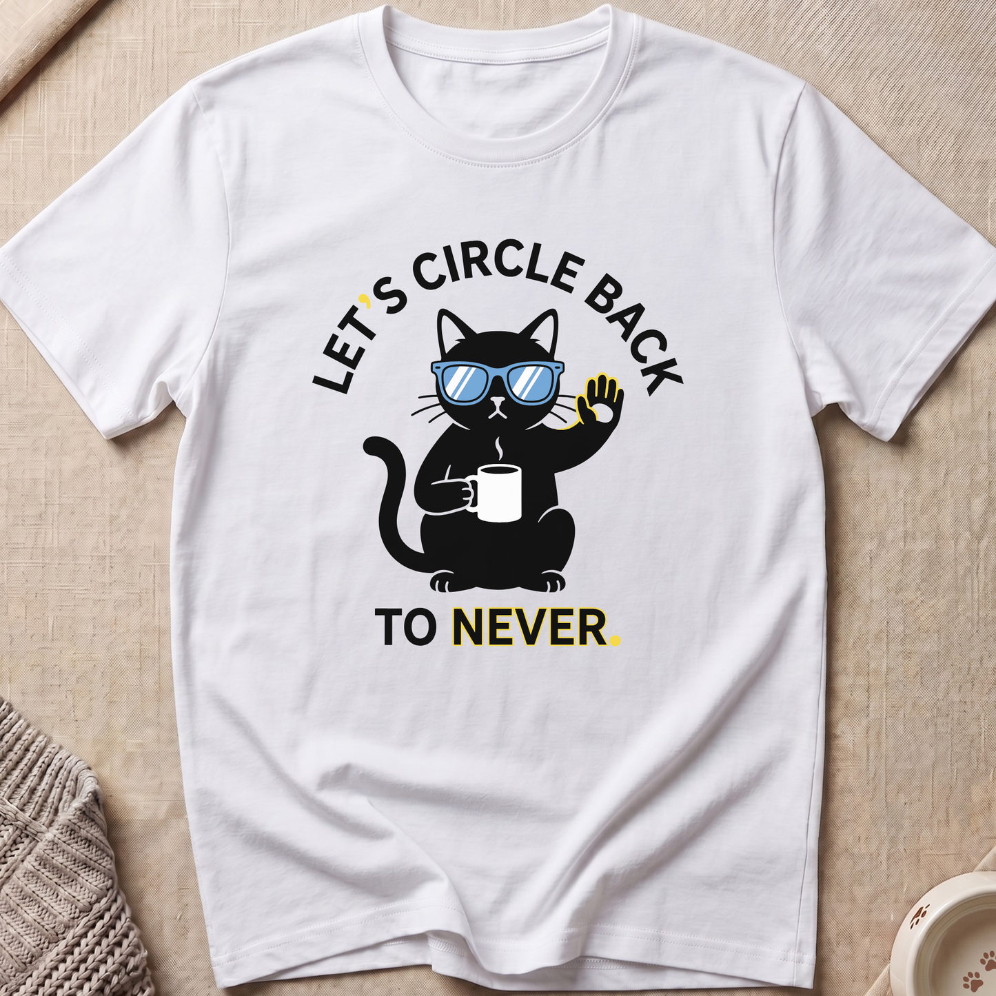 Corporate Escape Snarky Cat T-Shirt
