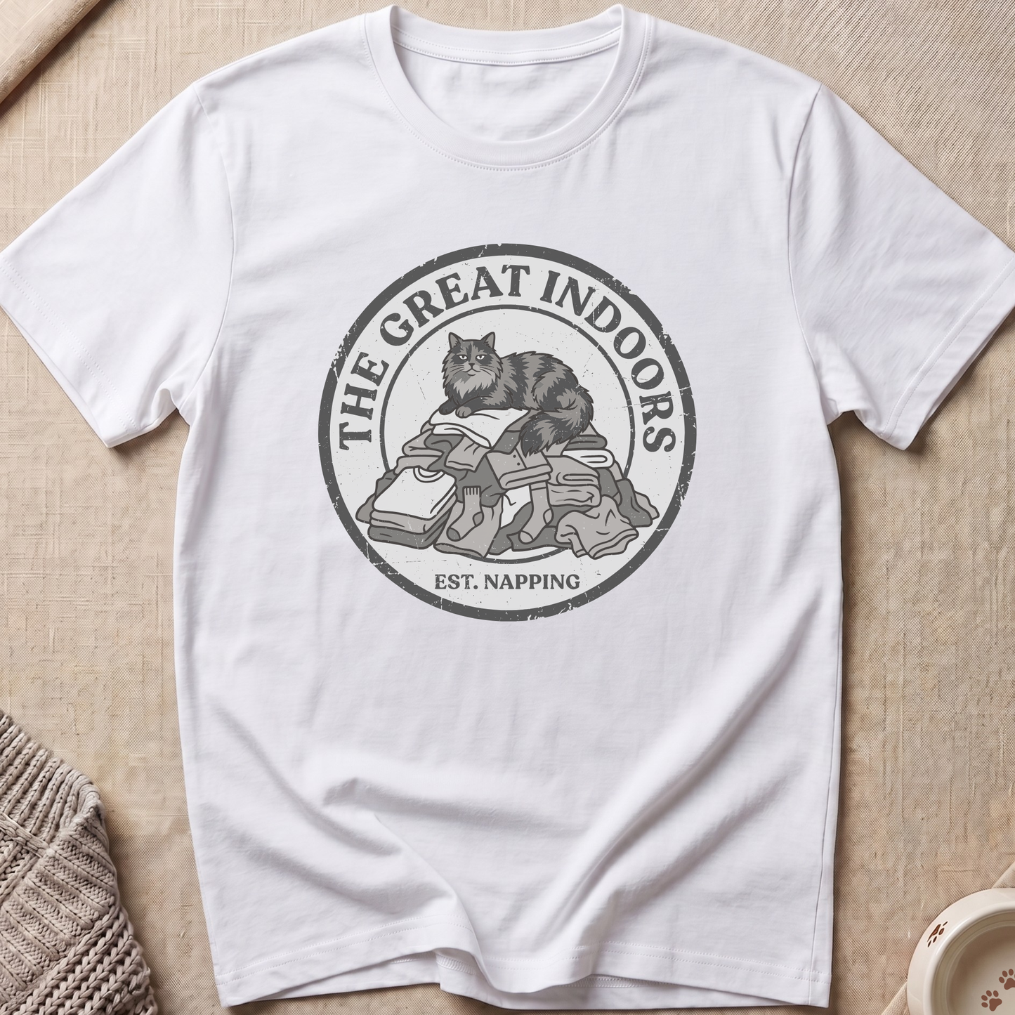 The Great Indoors Cat T-Shirt