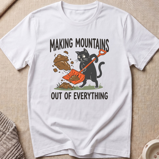 Making Mountains Cat T-Shirt