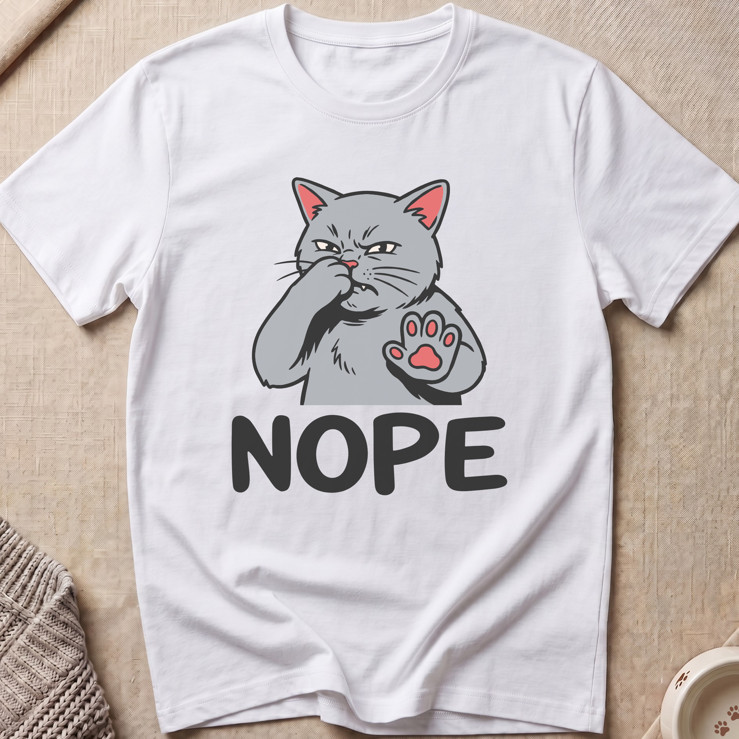 Nope Cat T-Shirt