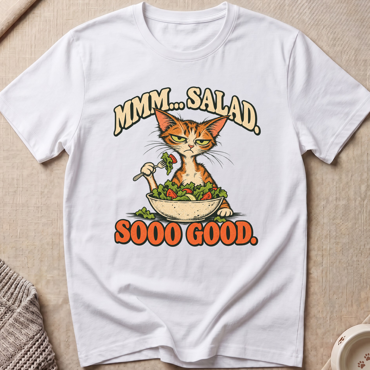 Meat Lover Cat T-Shirt