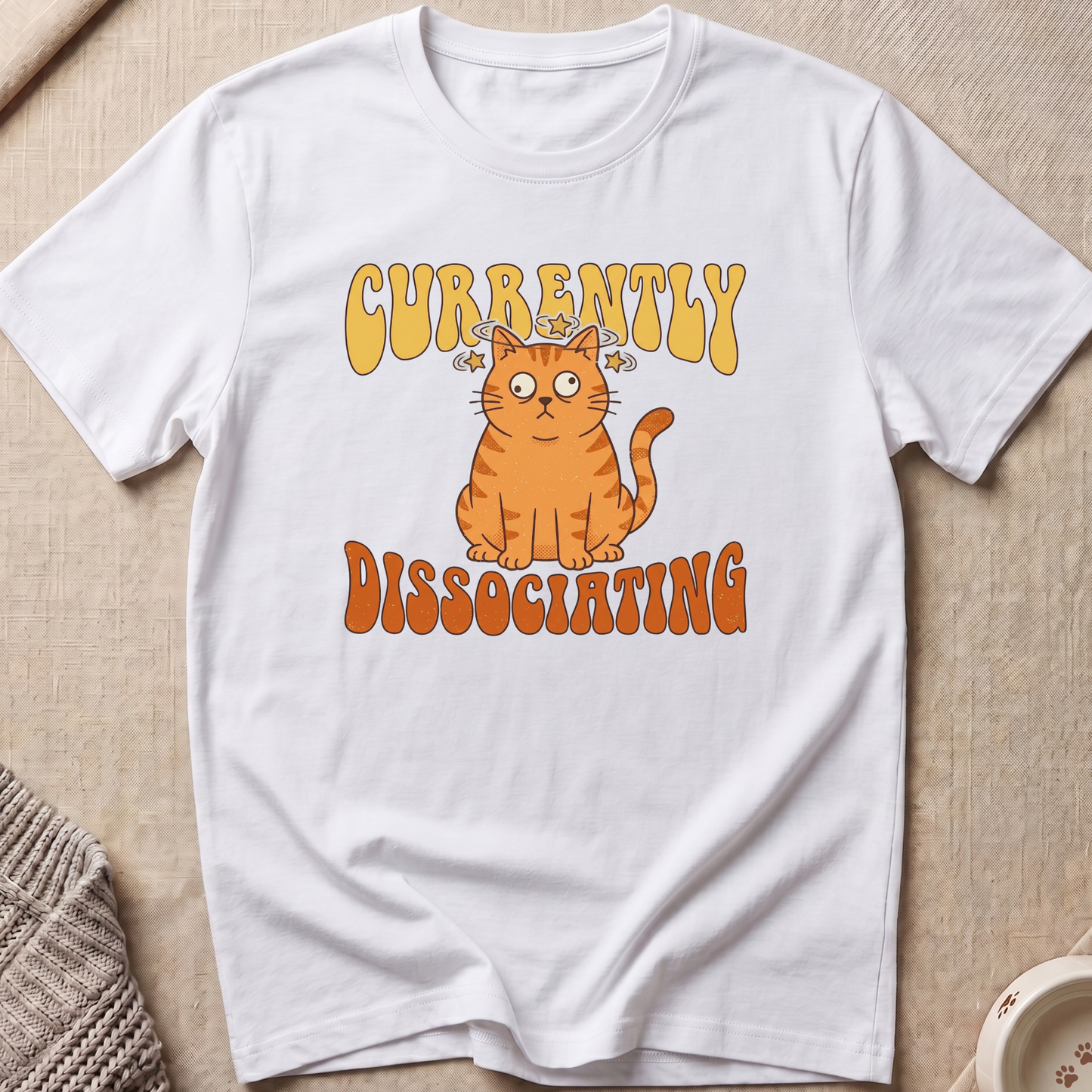 Dissociating Snarky Cat T-Shirt