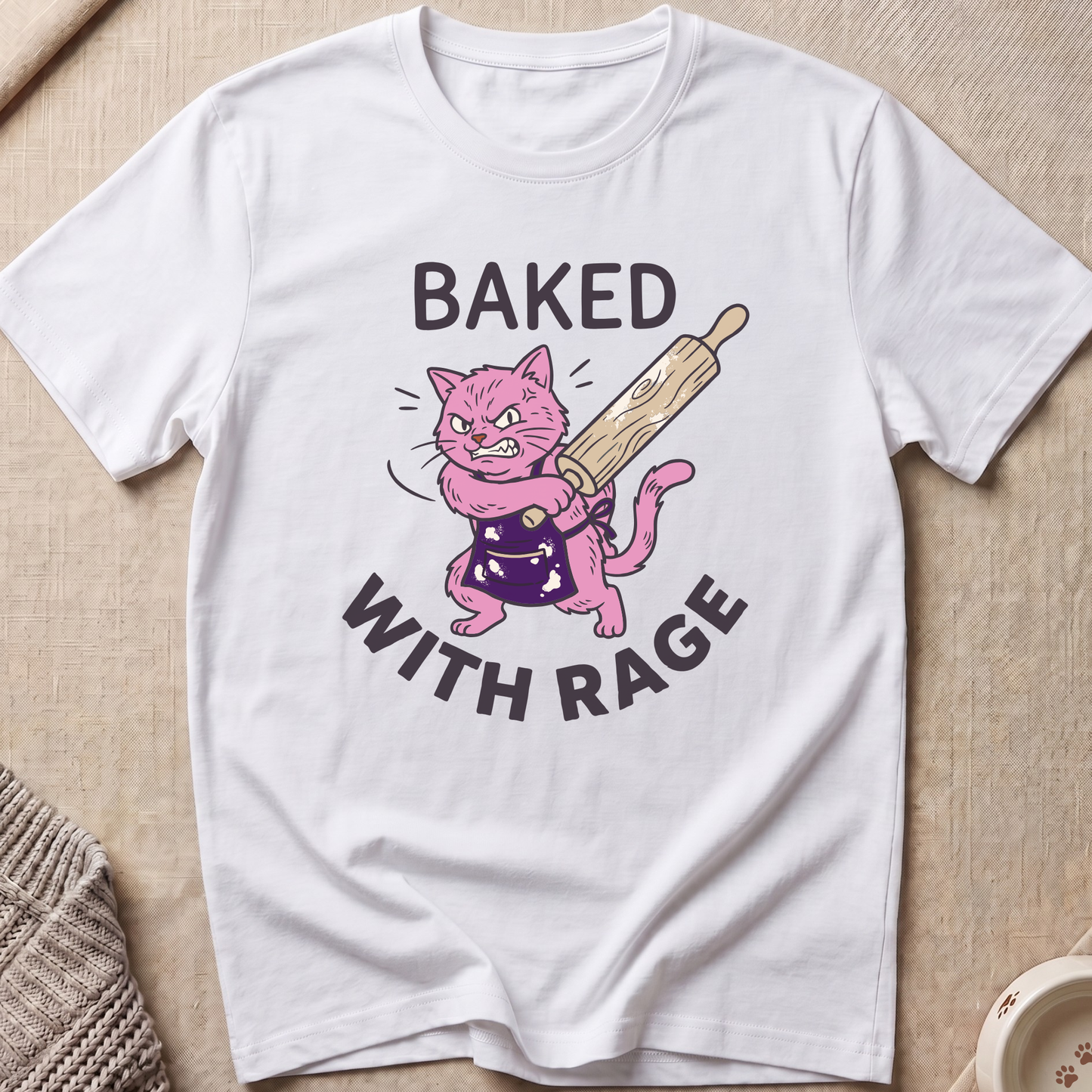 Baked With Rage Cat T-Shirt