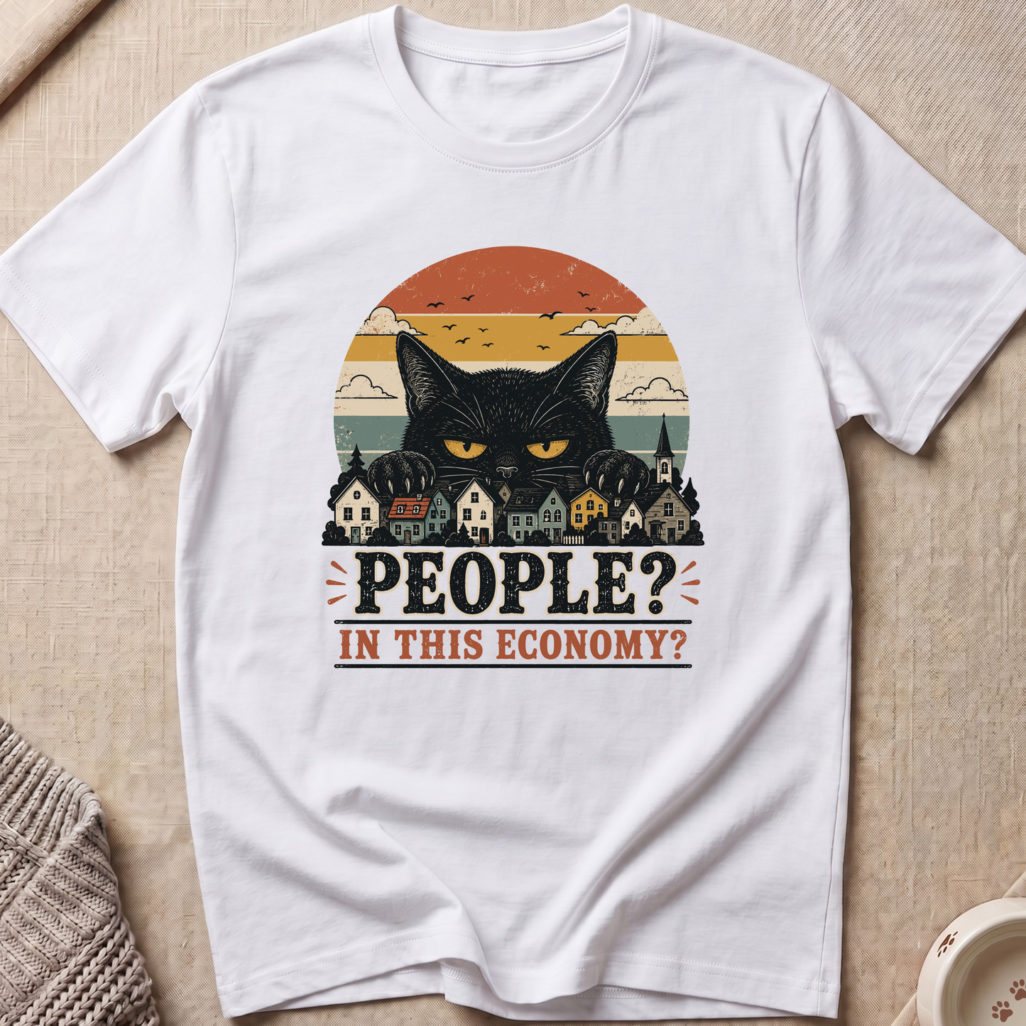People In This Economy Cat T-Shirt