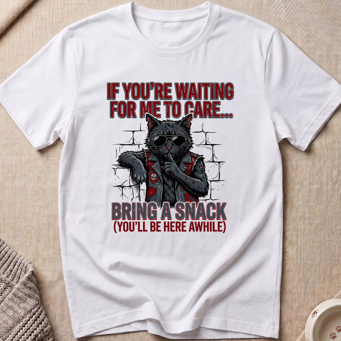 Bring a Snack Cat T-Shirt