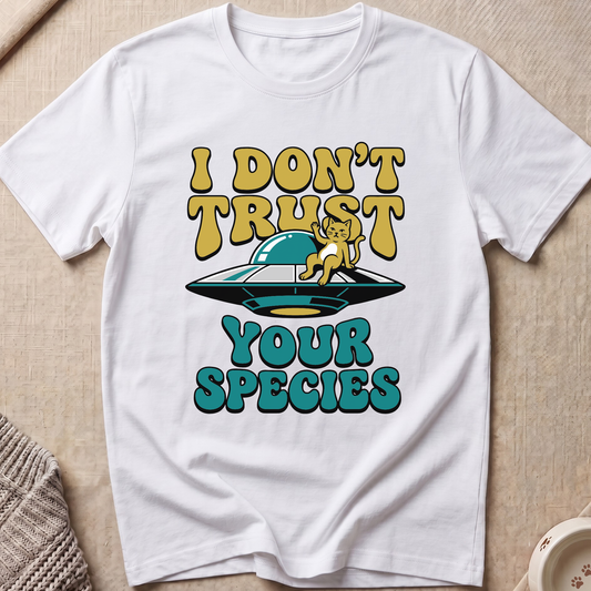 Trust Issues Snarky Cat T-Shirt