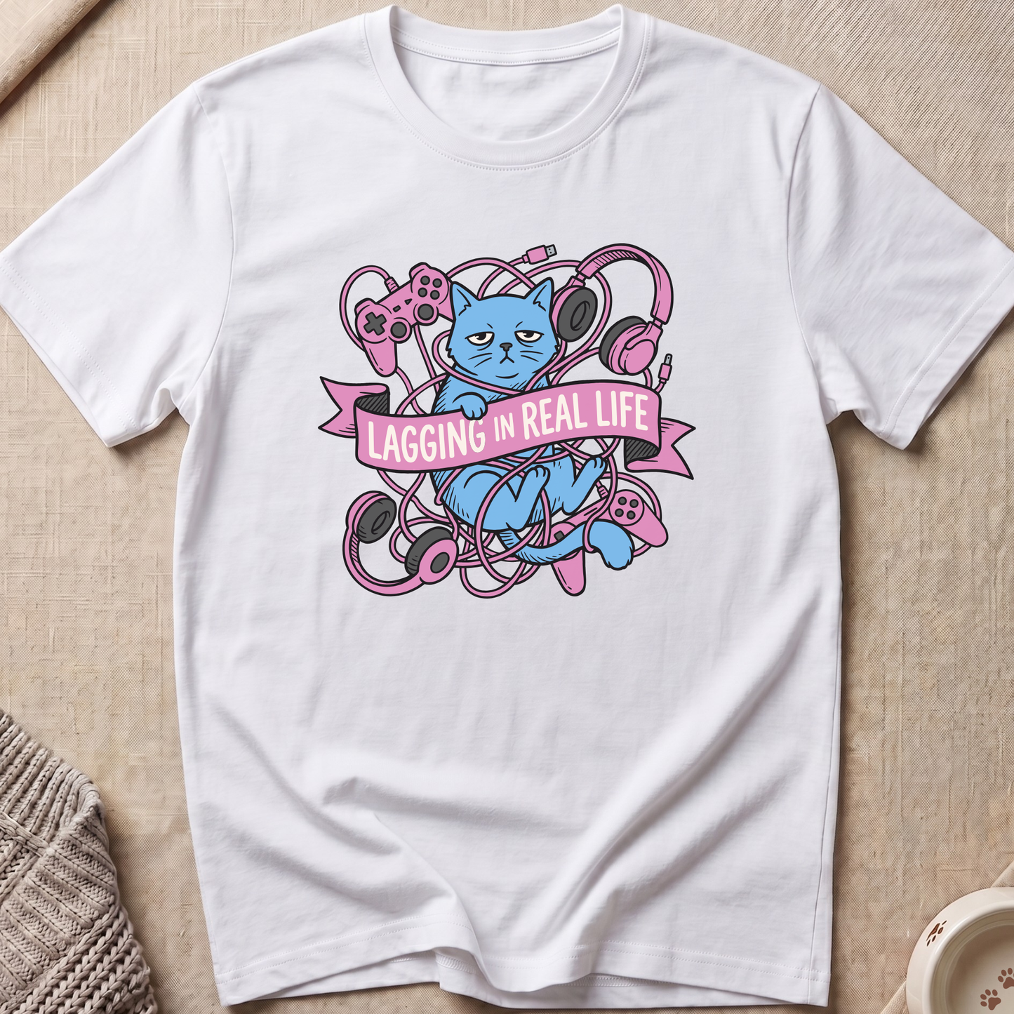 Lagging Cat T-Shirt