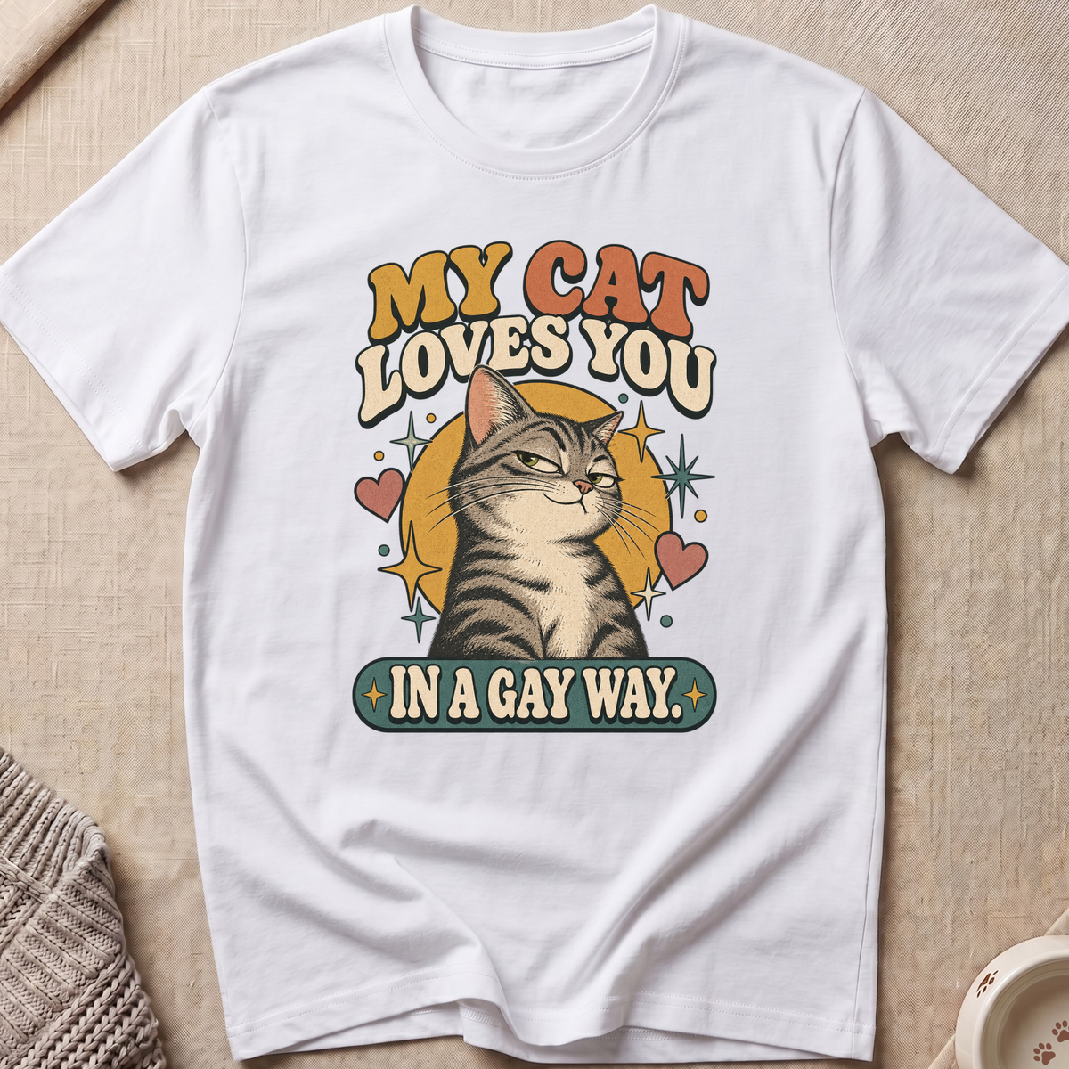My Cat Loves You T-Shirt