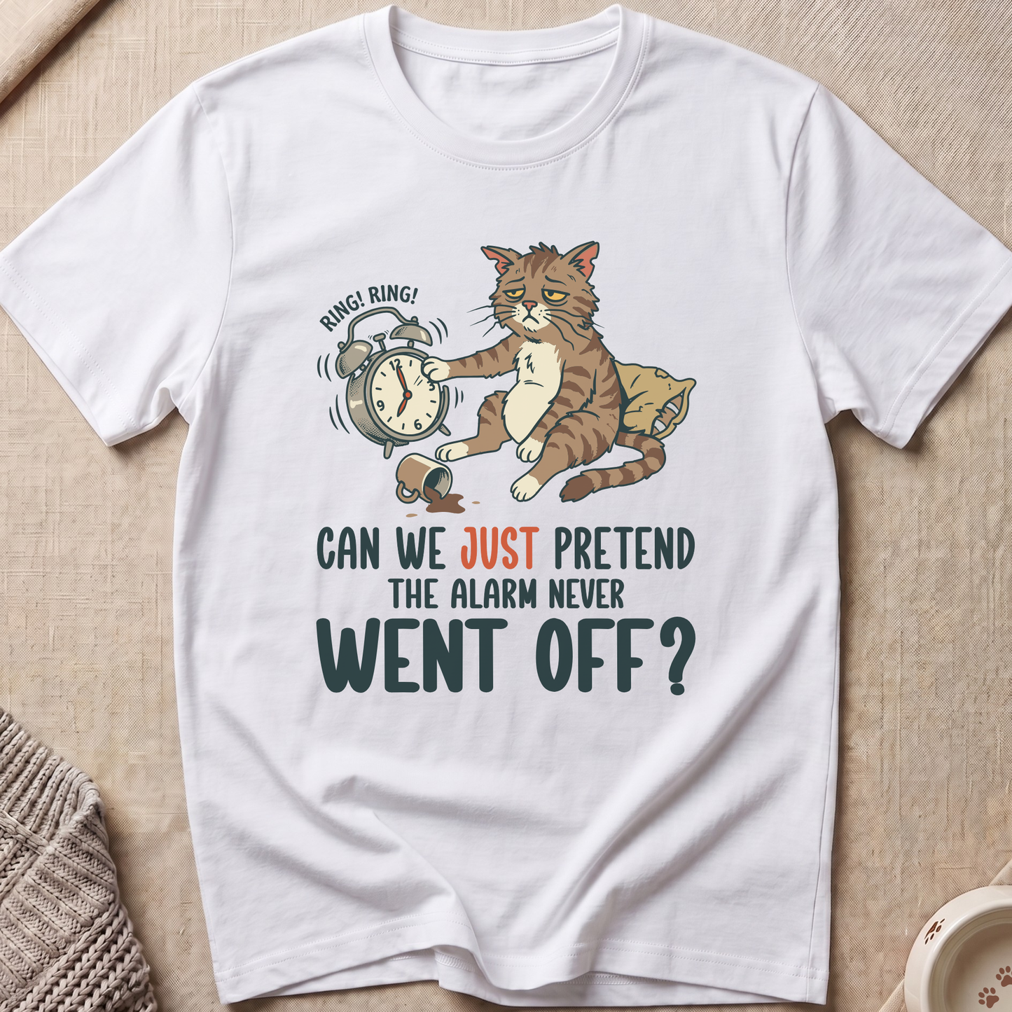 Never Went Off Cat T-Shirt